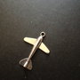 PANDANTIV AVION - 34 X 25 MM