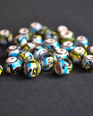Margele peruviene din ceramica