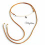 Choker lung cu perlute