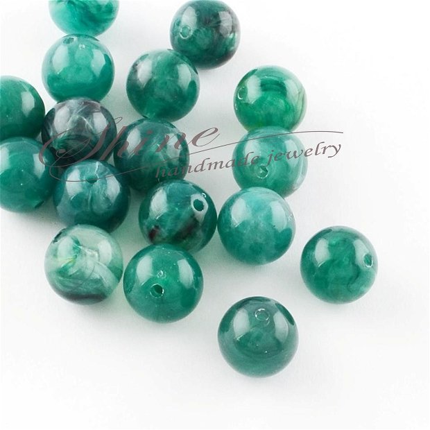 Margea acril, Teal, 12mm