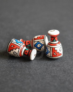Margele peruviene din ceramica