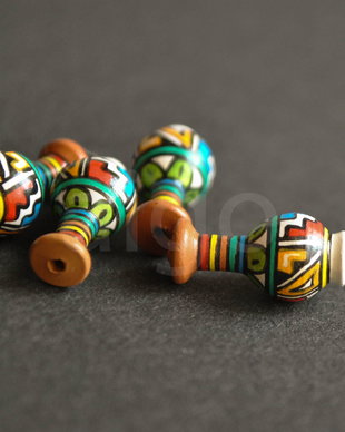 Margele peruviene din ceramica