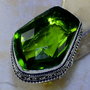Inel peridot