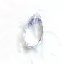Lodolit natural - rutile - lacrima  neregulata, rulata