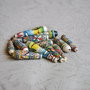 Lot Margele peruviene din ceramica 06