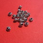 Margica tip Bali mica din argint antichizat aprox 3x4 mm