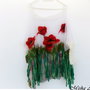 Vandut Pulover/ Bluza pentru seri racoroase de vara cu flori de vra impaslite