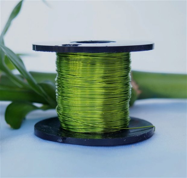 Sarma colorata 0.315mm, grass green (1rola)