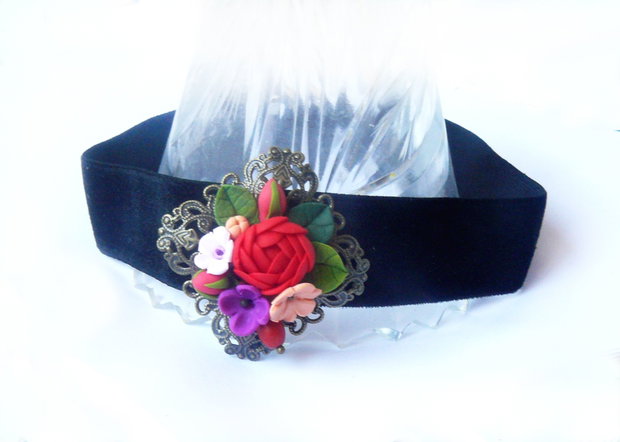 Colier choker - comanda