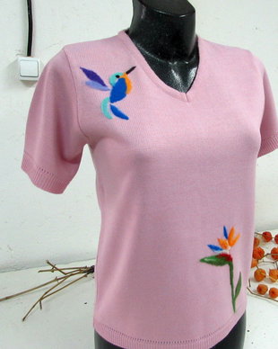 Bluza din tricot`Colibri`