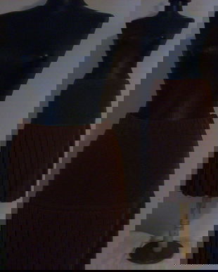 FUSTA PLISEURI JERSE LANA