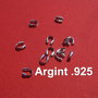 Wire Guardian din Argint 925 rodiat MARE, aprox 5 x 5 mm