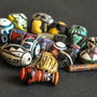 Lot Margele peruviene din ceramica L33