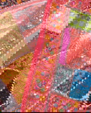 Set 2 huse patchwork indian