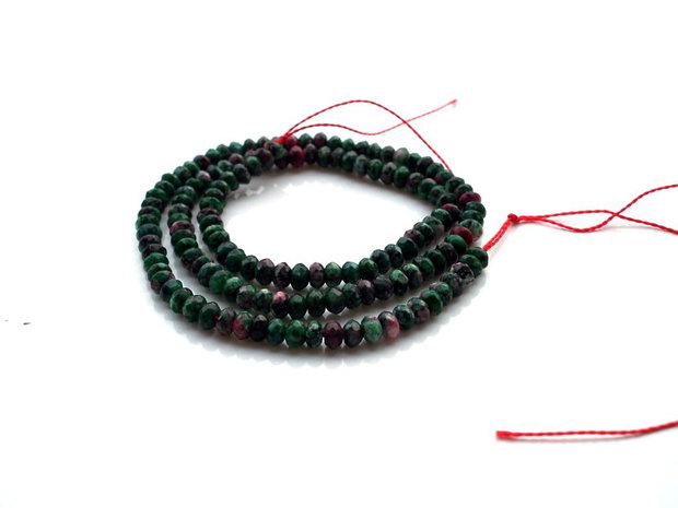 Rondele ruby zoisite1