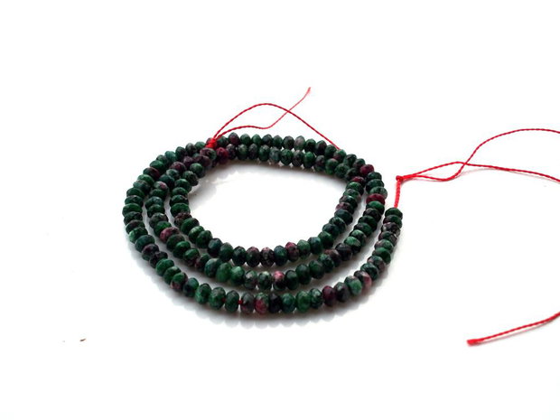 Rondele ruby zoisite1