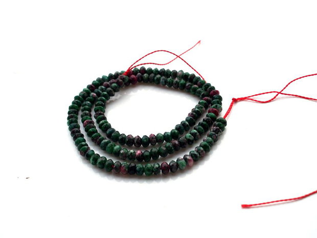 Rondele ruby zoisite1