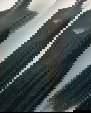 ROCHIE NEAGRA DANTELA