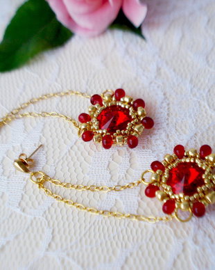 Cercei cristale Swarovski
