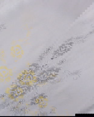 Fata de masa cu broderie-lurex