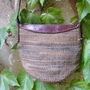 Gentuta impletitura sisal+piele