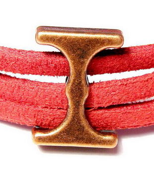 Slide Charm cupru, 14x11 mm