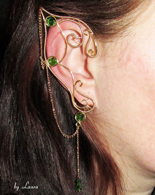Urechi de elf "Ancient Wood"