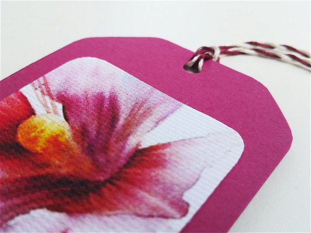 Semn de carte - Pink Flower
