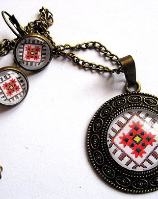 Set bijuterii model traditional 29470