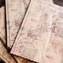 Set 25 buc pungute hartie natur - Treasure map - Harta piratilor