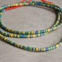 Sir 10 cm margele africane vulcanite, 3mm
