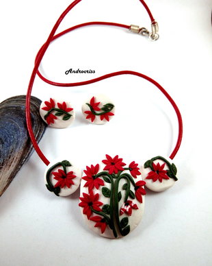 Red set bijuterii