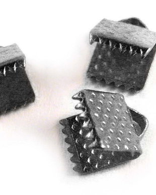 Capat sirag, 6x6 mm, gunmetal