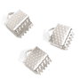 Capat sirag, 6x6 mm, argintiu