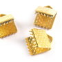 Capat sirag, 6x6 mm, auriu