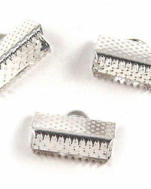 Capat sirag, 10x8 mm, argintiu