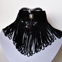Colier choker cu franjuri