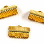 Capat sirag, 13x8 mm, auriu