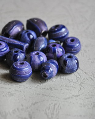 Lot margele ceramica Peru ( lot 11)