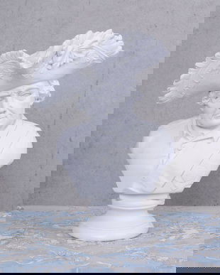 BUST FREDERIC CEL MARE- STATUETA  NOSTALGICA DIN RASINI