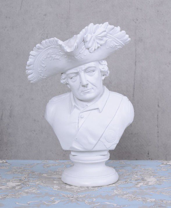 BUST FREDERIC CEL MARE- STATUETA  NOSTALGICA DIN RASINI