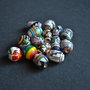 Lot margele ceramica Peru ( lot 05)