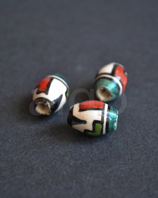 Margele peruviene din ceramica