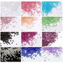 Margele rinehstone conice, 1.5 mm, negre
