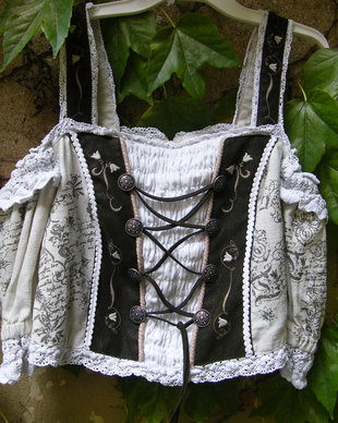 Bluza rustica bavareza