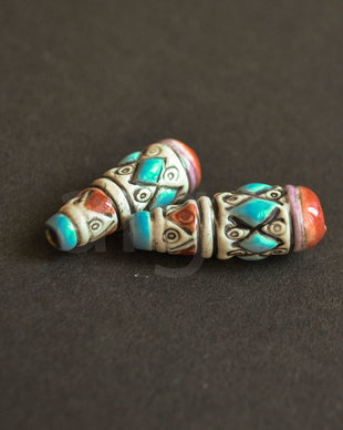 Margele peruviene din ceramica