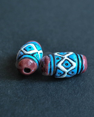 Margele peruviene din ceramica