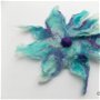 Brosa / Clema par impaslita Floare albastra