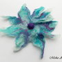 Brosa / Clema par impaslita Floare albastra