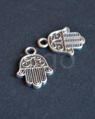 Charm mana Hamsa - zamac / zamak zmk0239